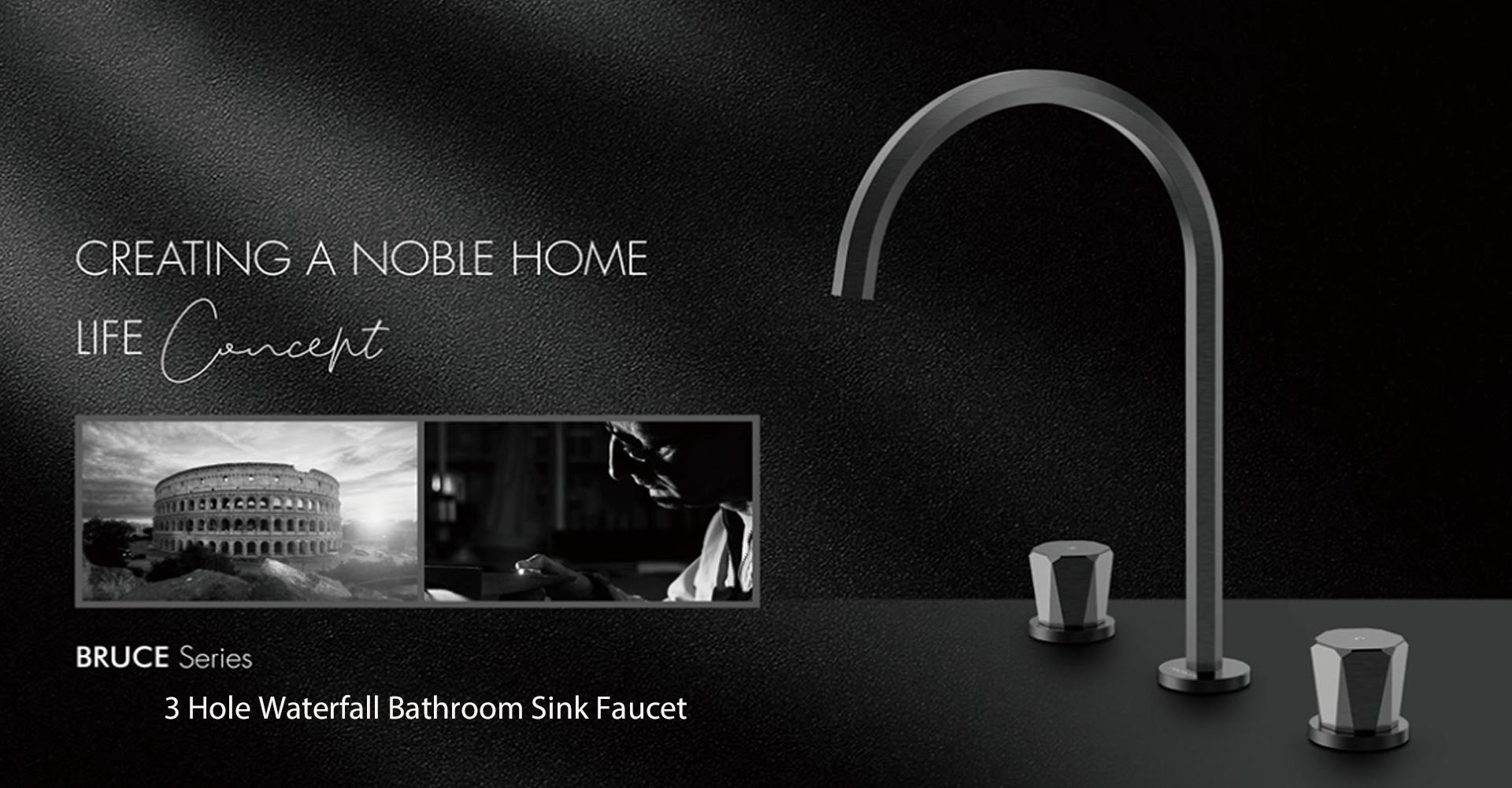 Bruce Series kitchen/bathroom faucets, a best water tap must have its own name!