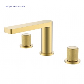 New listing Round Basin Faucet Hot Cold Mono Handle CE Bathroom Sink Mixer Taps bathroom basin faucet mixer tap wash Rotatable three hole basin faucet