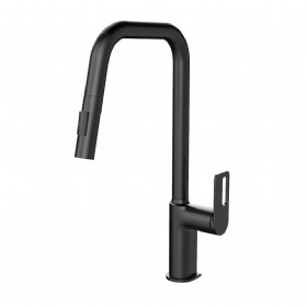 High Arc Single Handle Kitchen Faucet Kitchen Sink Faucets with Pullout pull down Sprayer good warranty services