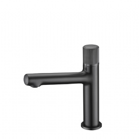 FLY Series One Hole Bathroom/Kitchen Sink Black Faucet​