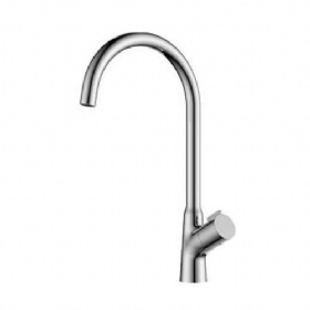 Long Neck Single Handle Pull Down Kitchen Sink Faucet With Spray  Vegetable washing basin kitchen faucet hot and cold household New Water Saving Kitchen Faucet