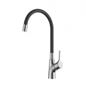 Contemporary Pull Down Flexible long neck  any direction rotating Hot Cold tap mixer kitchen faucet deck-mounted kitchen faucet