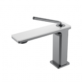 Household Use Bathroom Accessories washbasin above counter basin faucet Button Uplift Handle single cold water basin faucet