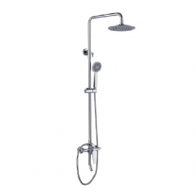 Elegant Handle shower taps  bathroom bathtub with hand held shower head  Simple Shower Set Cold And Hot  Water Mixing Valve Shower Faucet