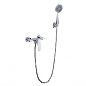 Elegant Handle shower taps  bathroom bathtub with hand held shower head  Simple Shower Set Cold And Hot  Water Mixing Valve Shower Faucet