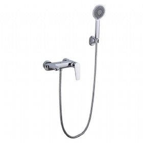 Elegant Handle shower taps  bathroom bathtub with hand held shower head  Simple Shower Set Cold And Hot  Water Mixing Valve Shower Faucet