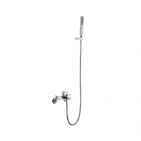 Simple Design Concealed Rainfall/waterfall Shower Head Pressure Balance Bathroom Shower Sets Mixer Faucet Shower System