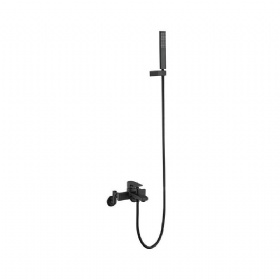 Simple Design Concealed Rainfall/waterfall Shower Head Pressure Balance Bathroom Shower Sets Mixer Faucet Shower System