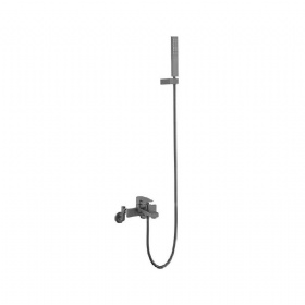 Simple Design Concealed Rainfall/waterfall Shower Head Pressure Balance Bathroom Shower Sets Mixer Faucet Shower System