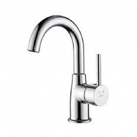 Commercial Economical Kitchens Faucet Pull Out Kitchen Mixer Taps Single Lever Handle Stream rotary Kitchen Hot Cold Water Tap  Spout