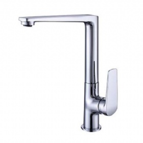 Commercial Economical Kitchens Faucet Pull Out Kitchen Mixer Taps Single Lever Handle Stream rotary Kitchen Hot Cold Water Tap  Spout