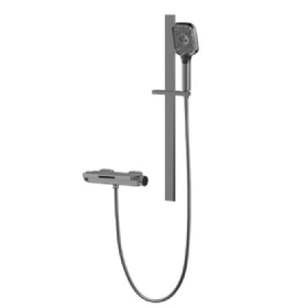 European waterfall Style Shower Wall-mounted Shower Set Bathroom Mixer Tap With Shower Stretch down pressurized hand shower head