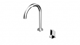 Bruce Series New Style Single Handle Silver Waterfall Bathroom Sink Faucet Kitchen Basin Mixer Tap