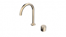 Bruce Series Traditional Single Handle Gold Waterfall Bathroom Sink Faucet Kitchen Basin Mixer Tap