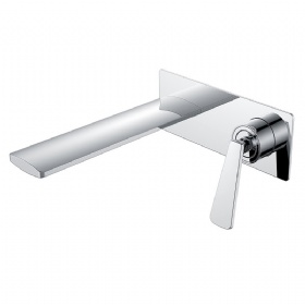 NUOAN Series Wall Mounted Bathroom Faucet Basin Mixer Tap 1LN170102