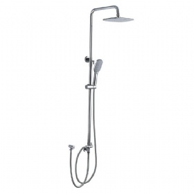 Square Shower Mixer Tap Set,Thermostatic Shower Mixer Tap Set,Contemporary 4-function Shower Mixer Tap Set